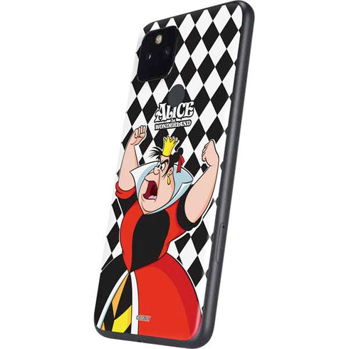Disney Alice in Wonderland Queen of Hearts Off with their Head! Google Pixel 5a Skin